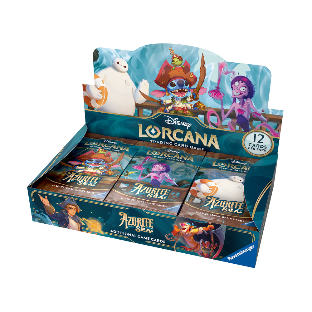 Disney Lorcana - Set 6 - Azurite Sea Booster Box Disney Lorcana - Set 6 - Azurite Sea Booster Box