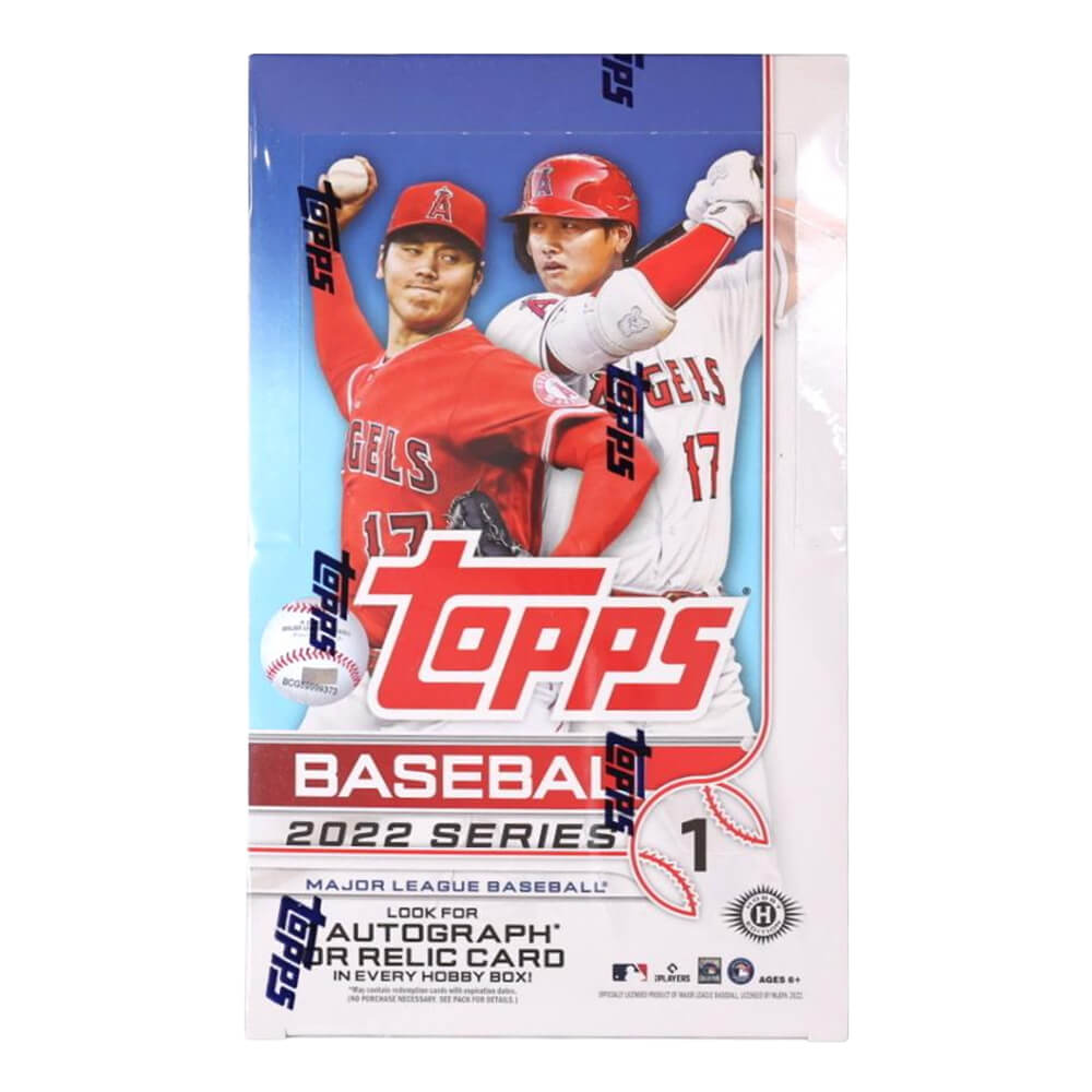 2022 TOPPS BASEBALL SERIES 1 HOBBY BOX