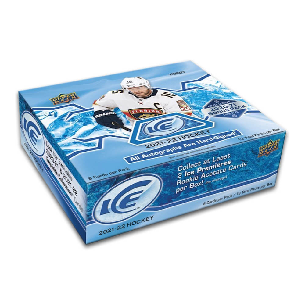 2021-22 Upper Deck Ice Hockey Hobby Box – Rémi Card Trader