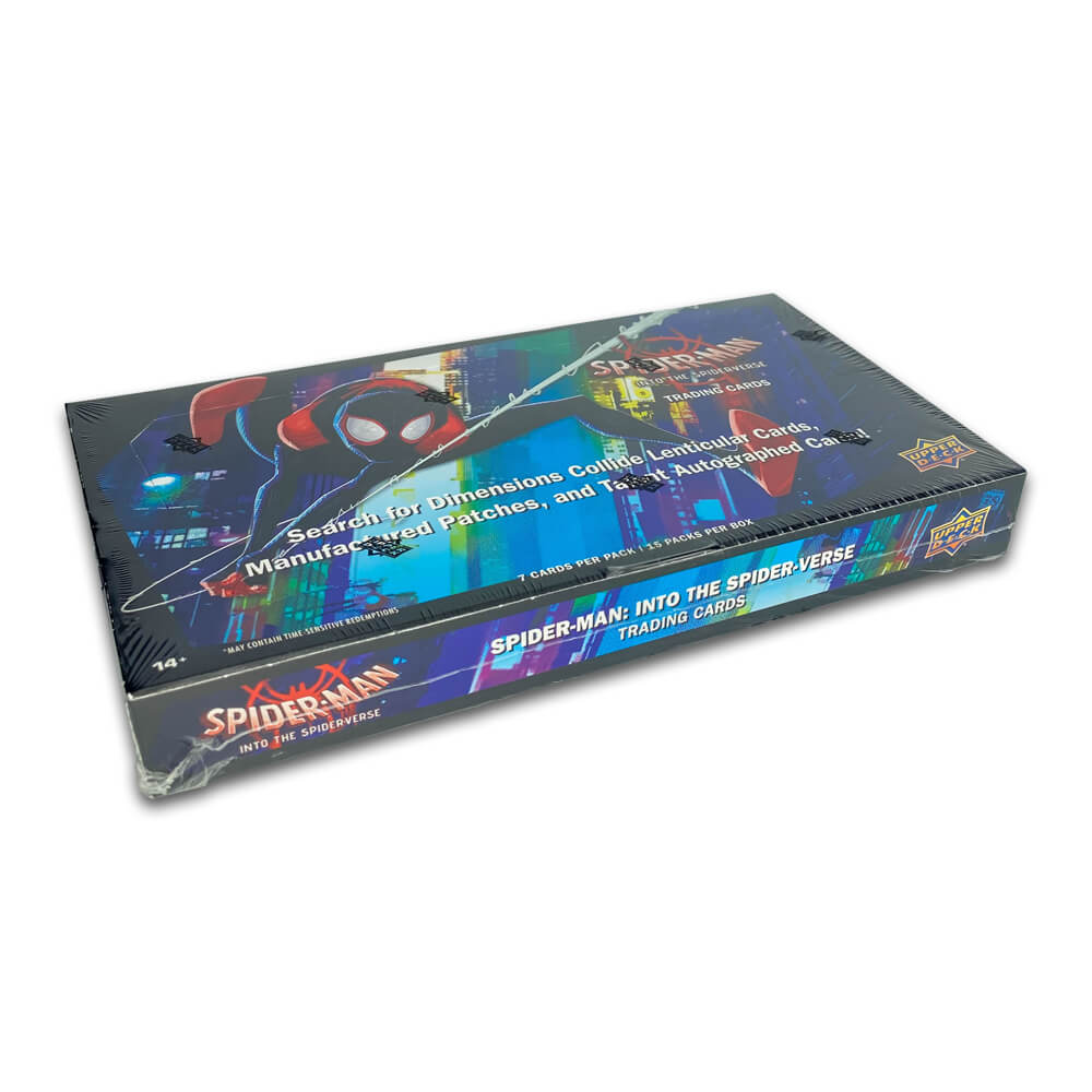 Upper Deck Spider-Man purchases Into the Spider-Verse 2022 Trading Cards Hobby Box