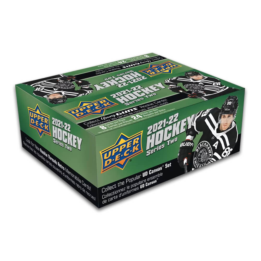 2021-22 Upper Deck Series 2 Hockey Retail Box