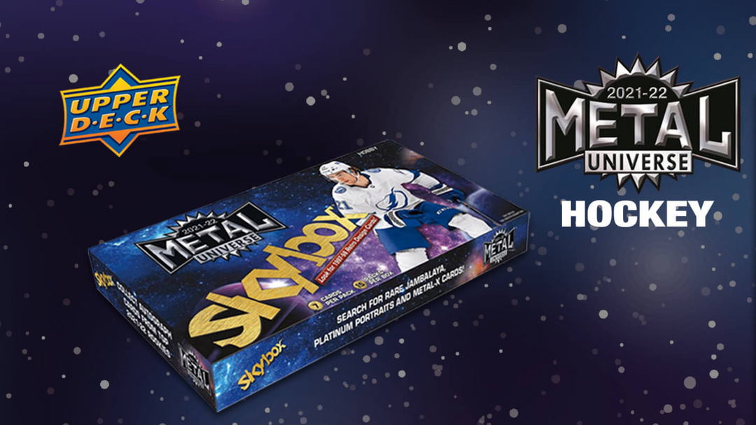 4 raisons pourquoi acheter la boîte Skybox Metal Universe 2021-22 Hockey Hobby