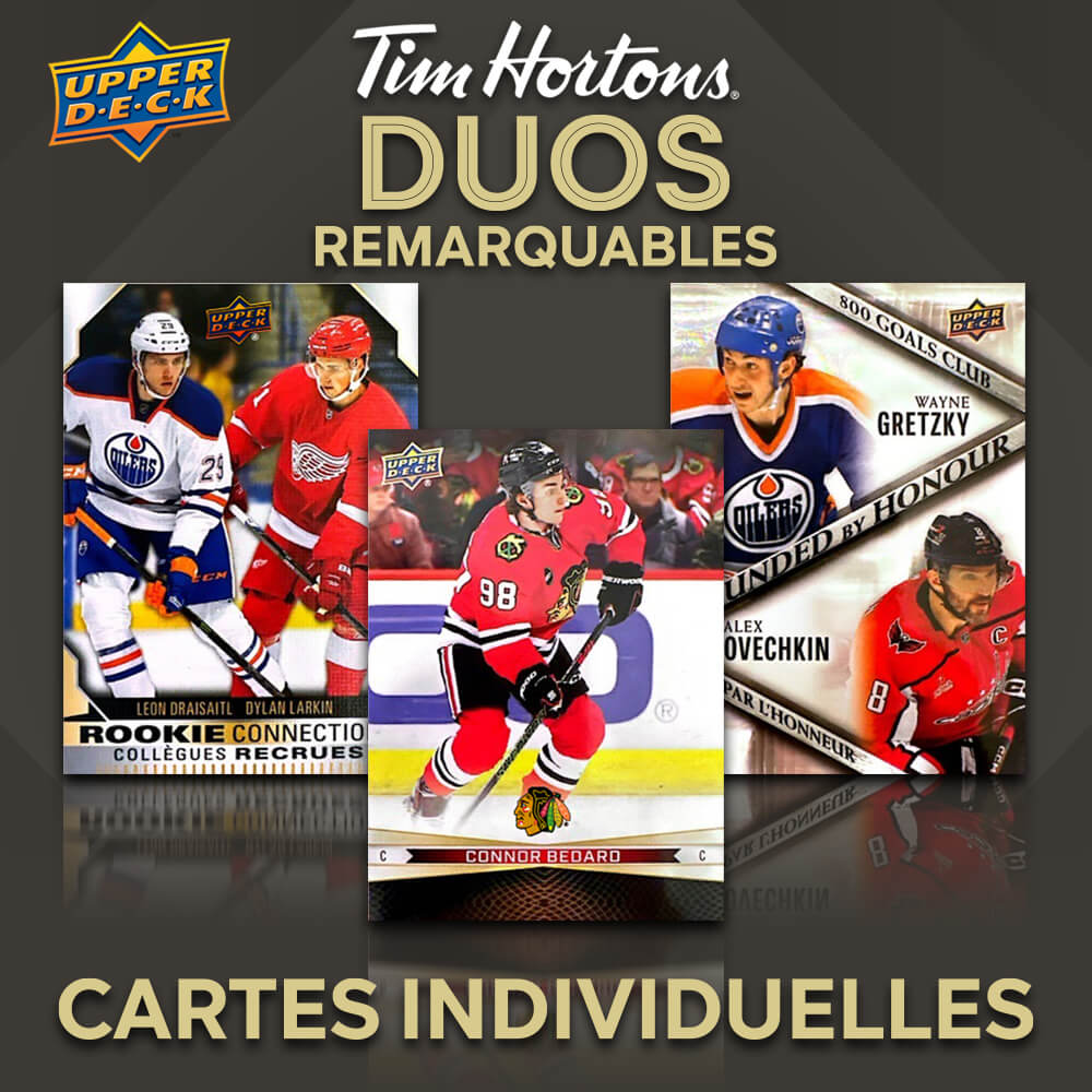 Cartes de Hockey Tim Hortons Greatest Duo