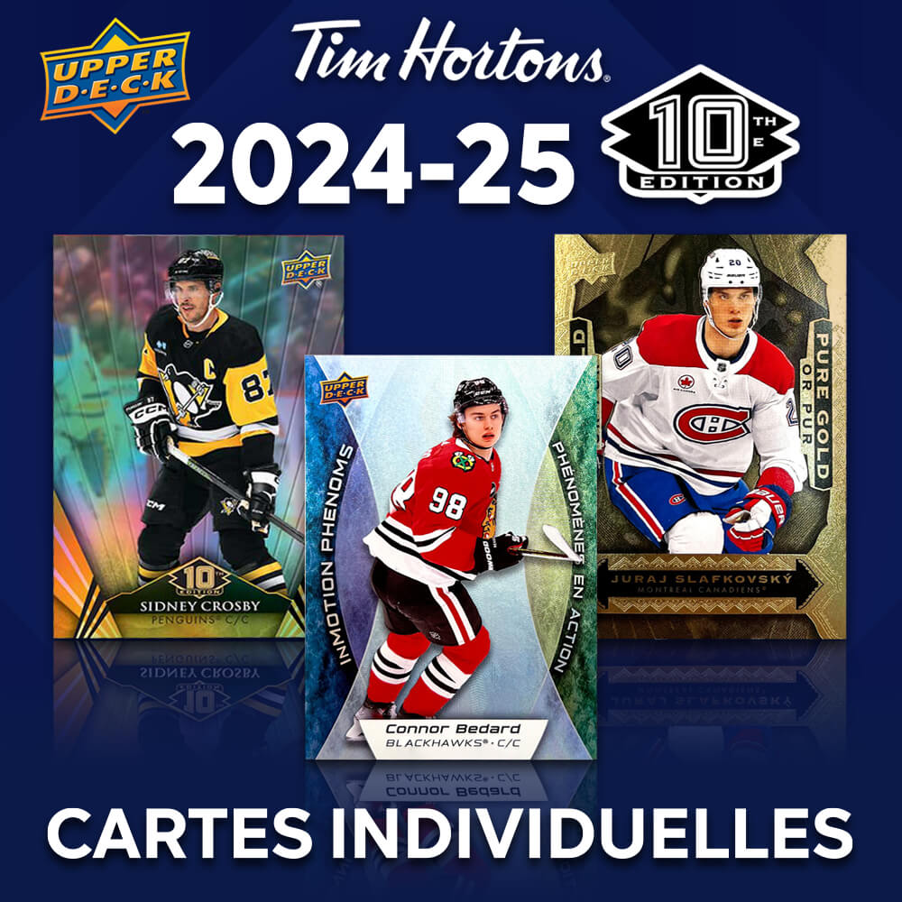 Cartes de Hockey Tim Hortons 2024-25 10e édition