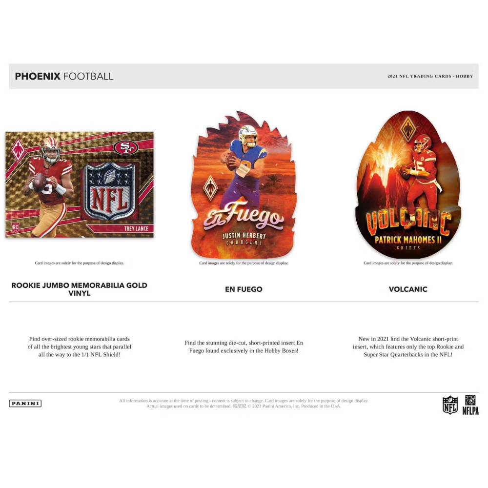 2021 Panini Phoenix Football Hobby Box