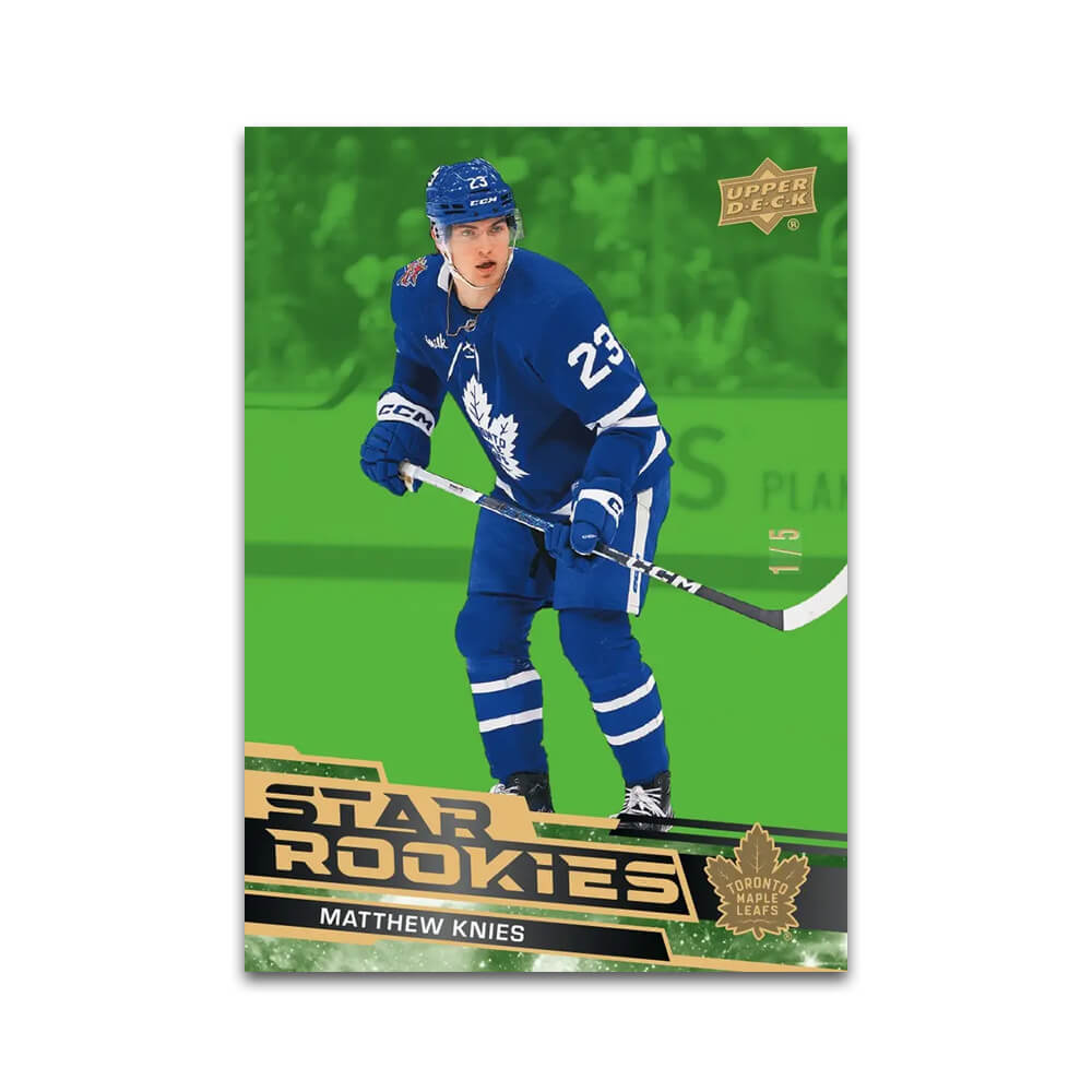 2022-23 Upper Deck MVP Hockey Card Set - 250 Blue Parallel Cards With Bonus Pack