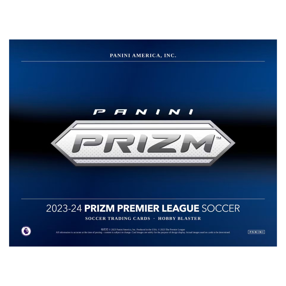 2023-24 Panini Prizm Premier League EPL Soccer 6-Pack Hobby Blaster (Blue Mosaic Prizms!)