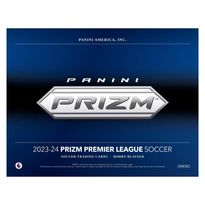 2023-24 Panini Prizm Premier League EPL Soccer 6-Pack Hobby Blaster (Blue Mosaic Prizms!)