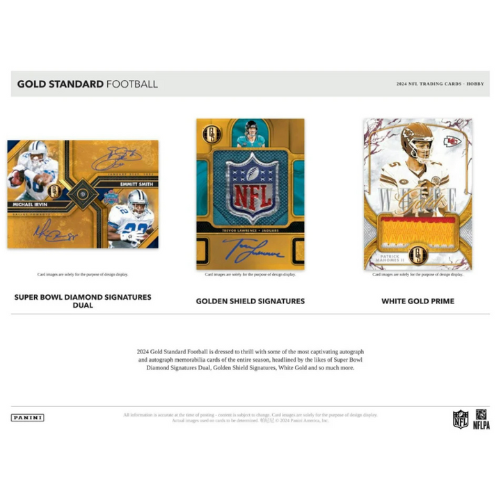 2024 Panini Gold Standard Football Hobby Box