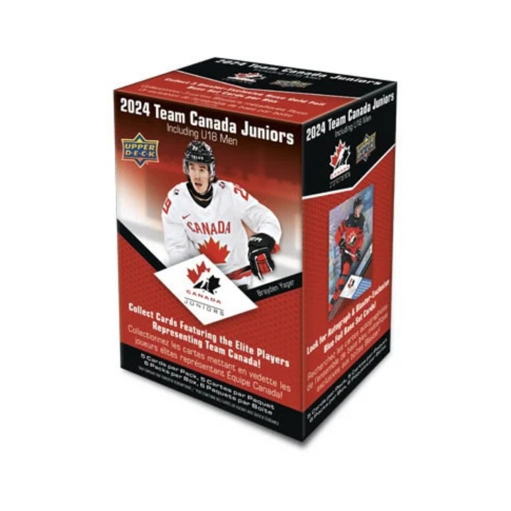 2024 Upper Deck Team Canada Juniors Hockey Blaster