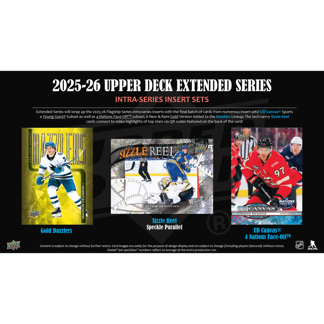 2025-26 Upper Deck Extended Series Hobby Box