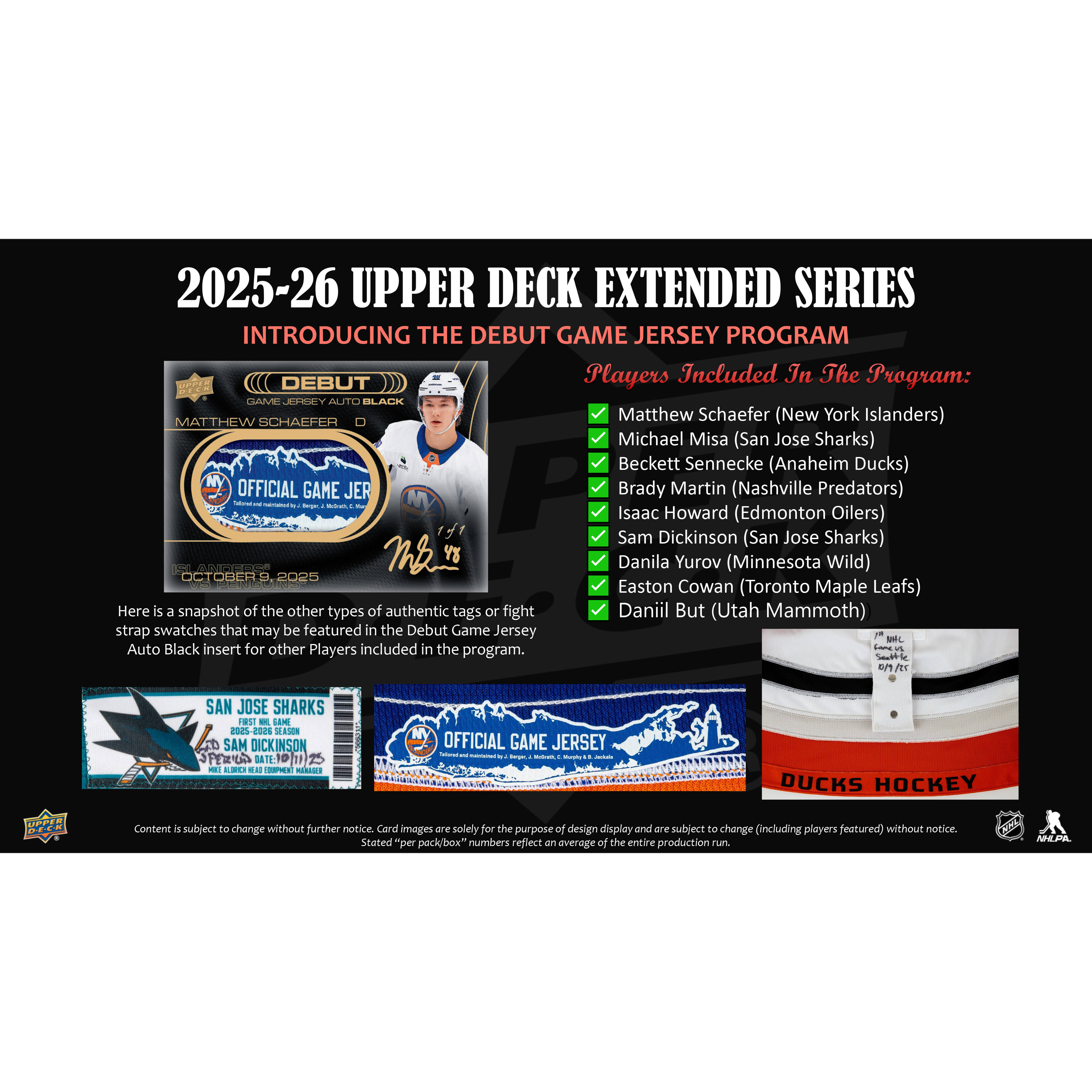 2025-26 Upper Deck Extended Series Hobby Box
