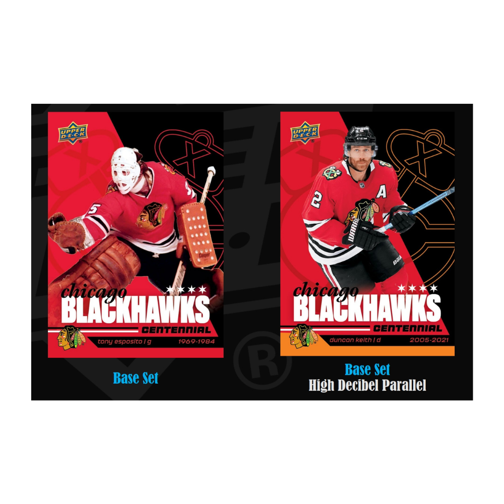 2025-26 Upper Deck Chicago Blackhawks Centennial Hobby Box