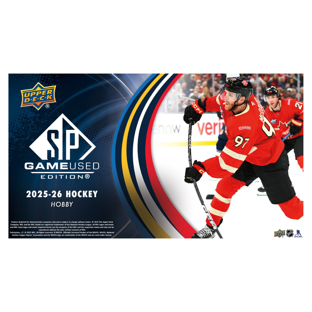 2025-26 Upper Deck SP Game Used Hobby Box