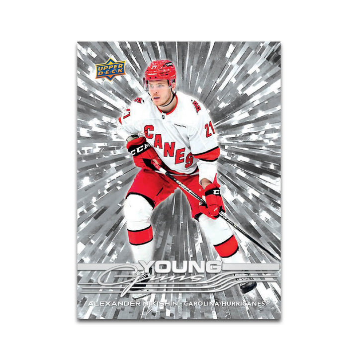 2025-26 Upper Deck Series 2 Hobby Box - Alexander Nikishin YG Outburst Silver