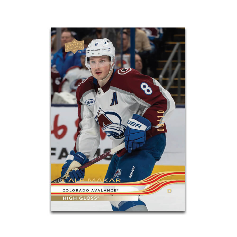 2025-26 Upper Deck Series 2 Hobby Box - Cale Makar Base High Gloss