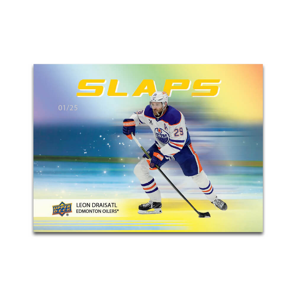 2025-26 Upper Deck Series 2 Hobby Box - Leon Draisatl Gold Slaps