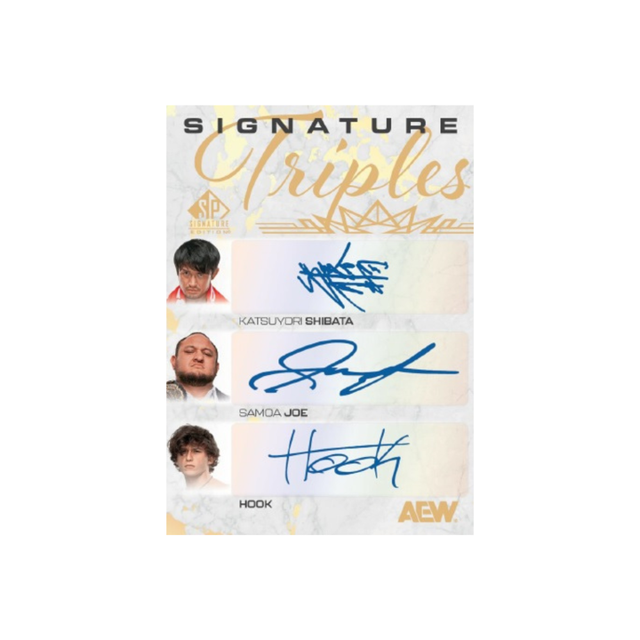 2025 Upper Deck AEW All Elite Wrestling SP Signature Edition Hobby Box