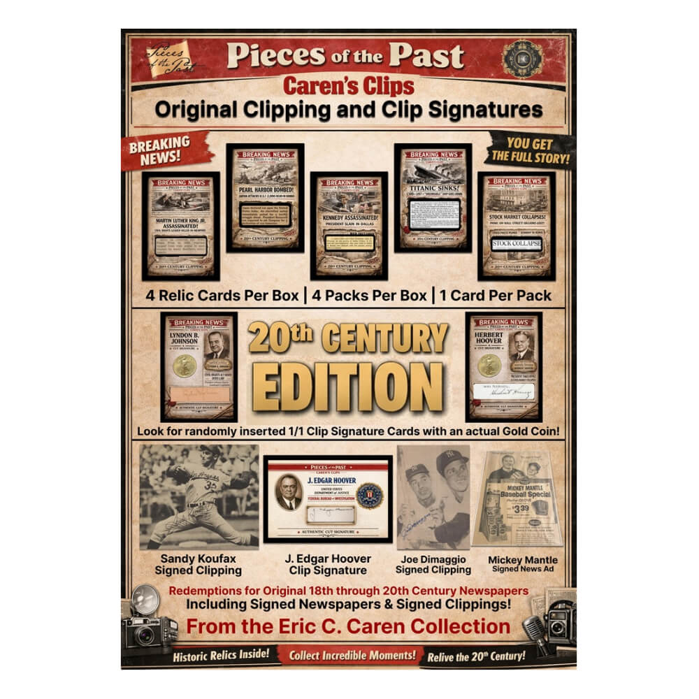 2026 Pieces Of The Past - Caren's Clips 20th Century Edition Box