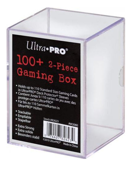 Ultra Pro Gaming Box - 2 Pieces Pour 100 Cartes