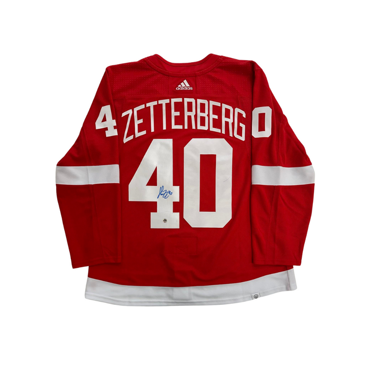 Chandail Officiel Autographié Adidas - Henrik Zetterberg