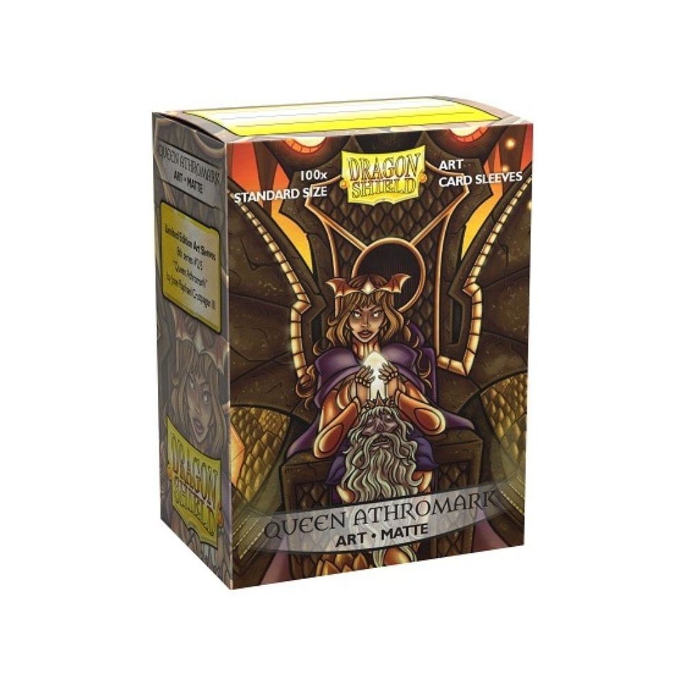 Dragon Shield - Standard Art Size Sleeves - Queen Athromark Matte - 100ct
