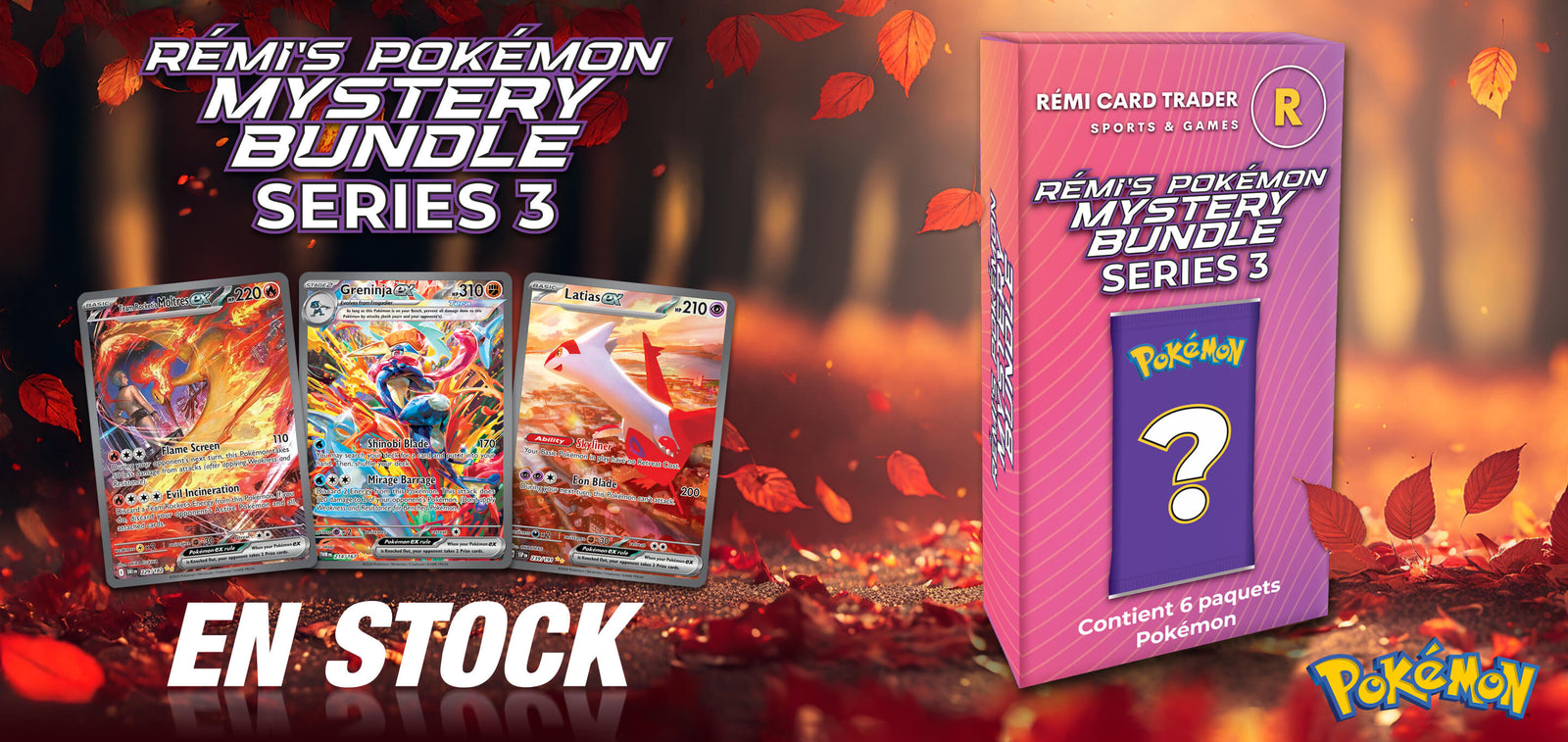 Rémi's Pokémon Mystery Bundle Series 3