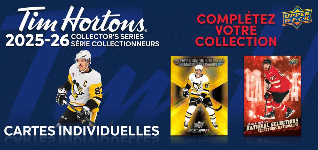 Cartes de Hockey Tim Hortons de Upper Deck