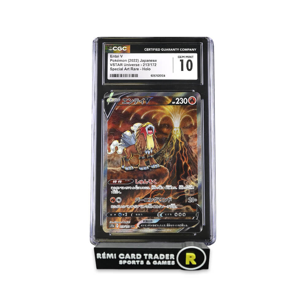 POKÉMON 2022 ENTEI V (JAPANESE VSTAR UNIVERSE) #213 CGC GEM MINT 10