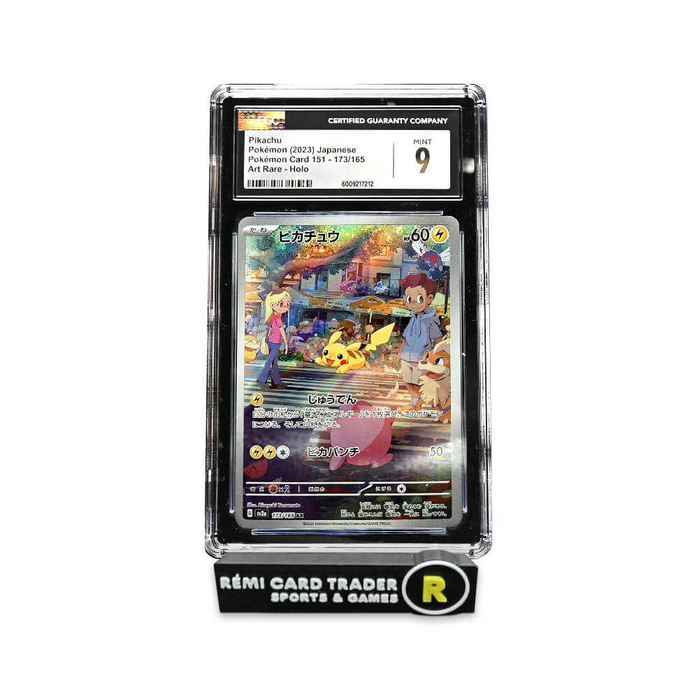 POKÉMON 2023 PIKACHU (JAPANESE 151) #173 CGC MINT 9