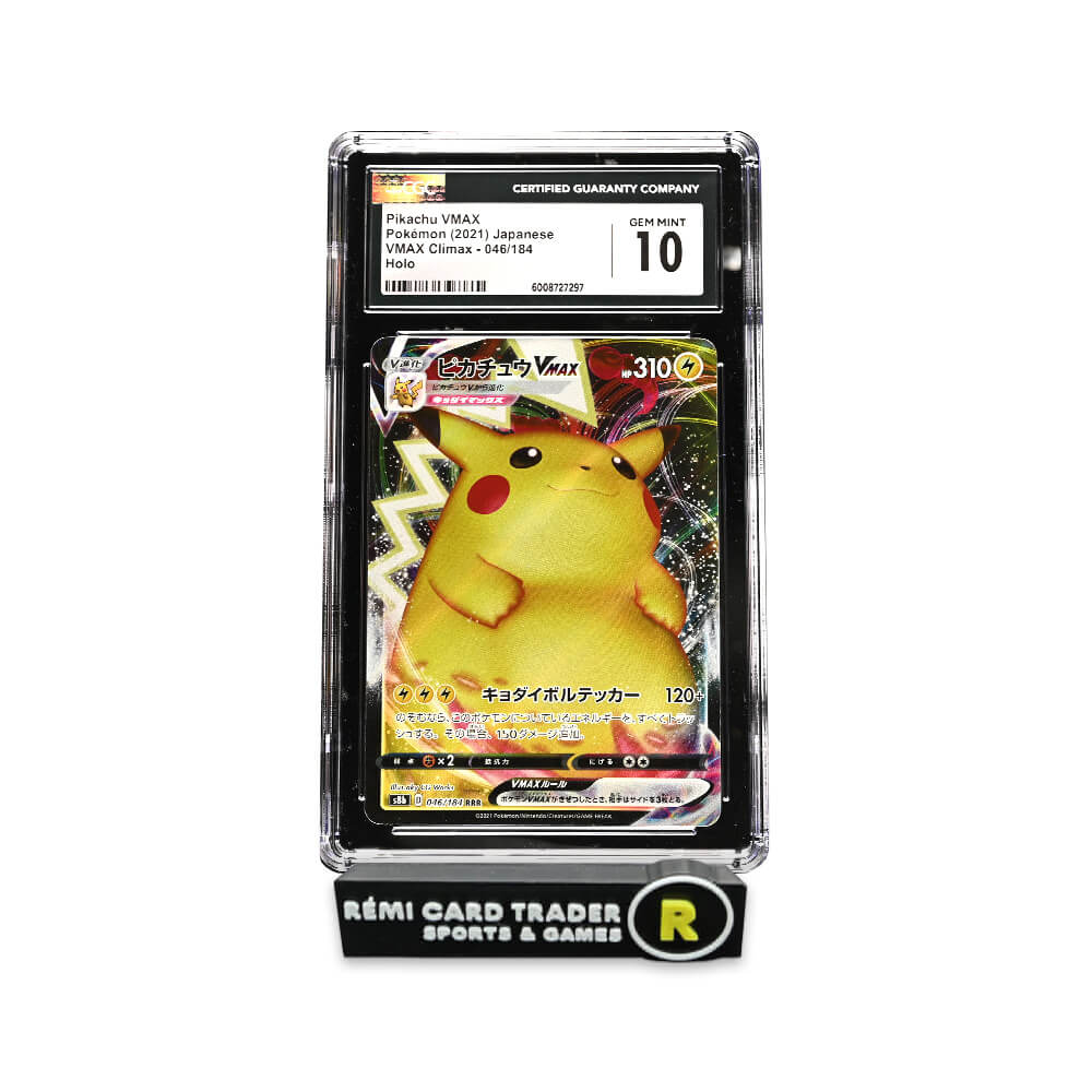POKÉMON 2021 PIKACHU VMAX (JAPANESE VMAX CLIMAX) #046 CGC GEM MINT 10
