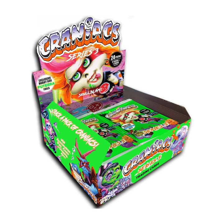 Craniacs Trading Cards - Series 3 Skullblam! Hobby Box