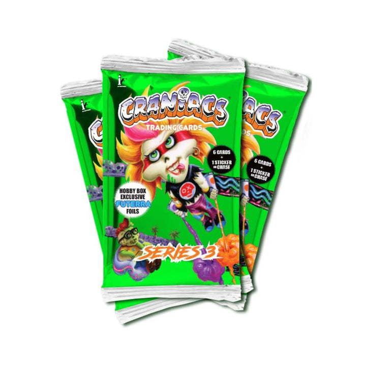 Craniacs Trading Cards - Series 3 Skullblam! Hobby Box