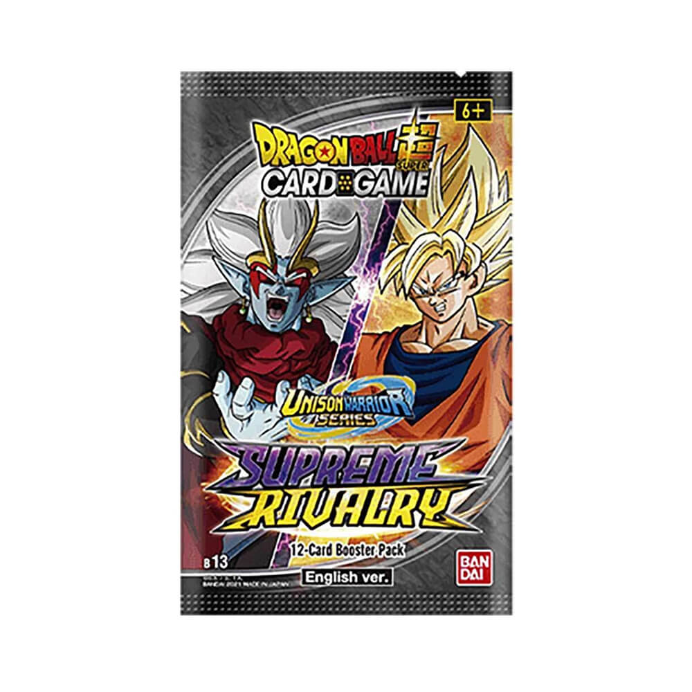 Dragon Ball Super CG - B13 Unison Warrior 4 Supreme Rivalry Booster Box