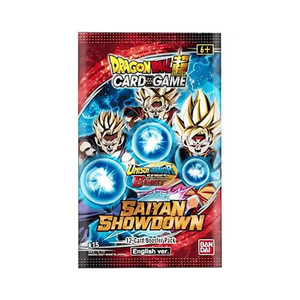 Dragon Ball Super CG - B15 Unison Warrior 6 Saiyan Showdown Booster Box