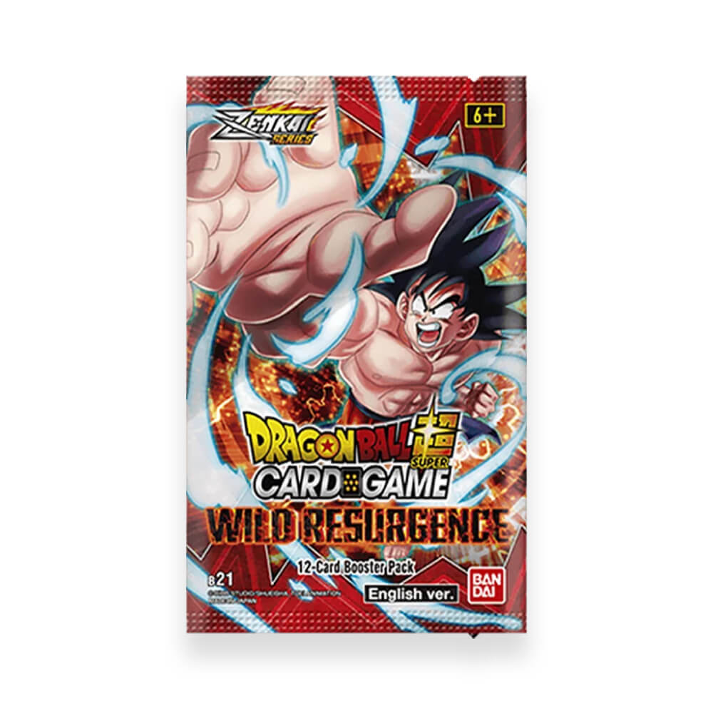 Dragon Ball Super CG - B21 Zenkai Series 4 Wild Resurgence Booster Box