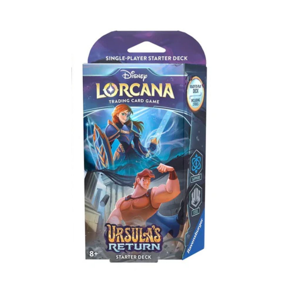 Disney Lorcana Starter Deck Sapphire & Steel (Ursula's Return)