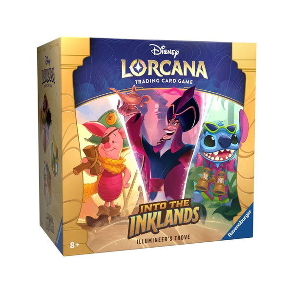 ディズニー　LORCANA　3BOX 新品未開封、シュリンク付き Disney Lorcana - Set 3 - Into The Inklands Trove Box