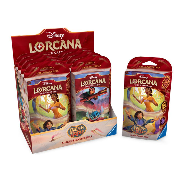 Disney Lorcana Reign Of Jafar Starter Deck