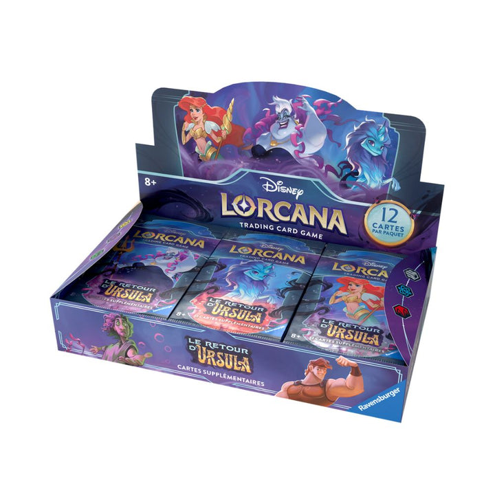 Disney Lorcana - Set 4 - Le Retour D'Ursula Booster Box - French Version