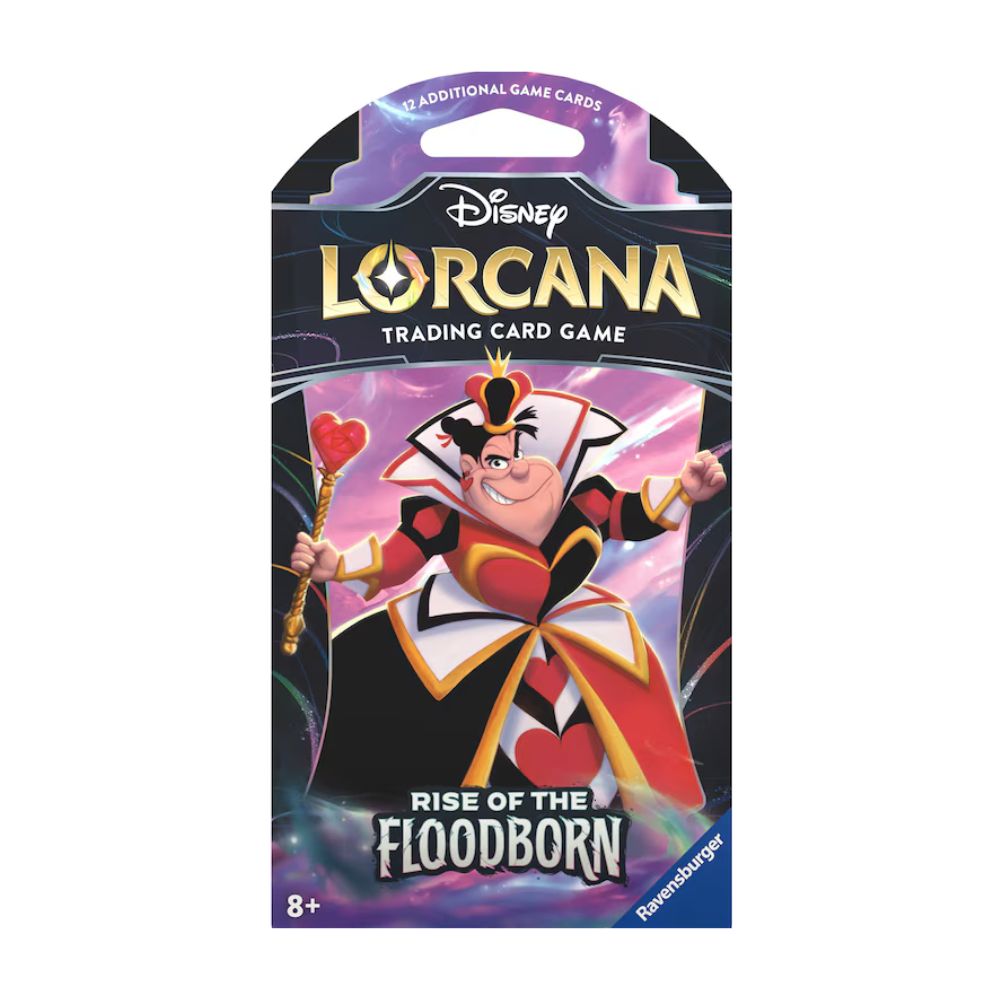 lorcana set 2 cards Lorcana Rise of the Floodborn Sleeved Booster Pack