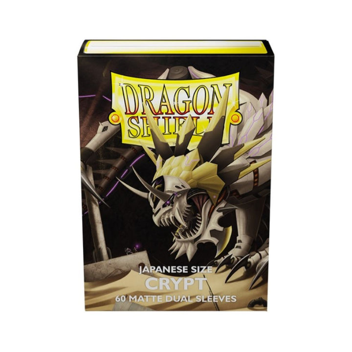 Dragon Shield - Dual Japanese Size Sleeves - Matte Crypt - 60ct