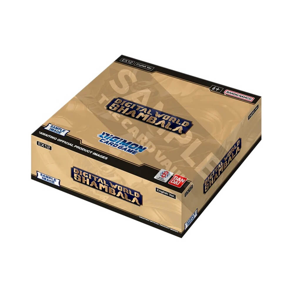 Digimon CG - EX12 - Digital World Shambala Extra Booster Box