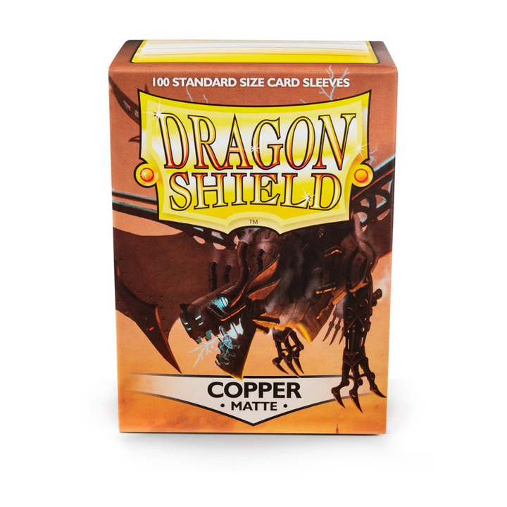 Dragon Shield - Standard Size Sleeves - Copper Matte - 100ct