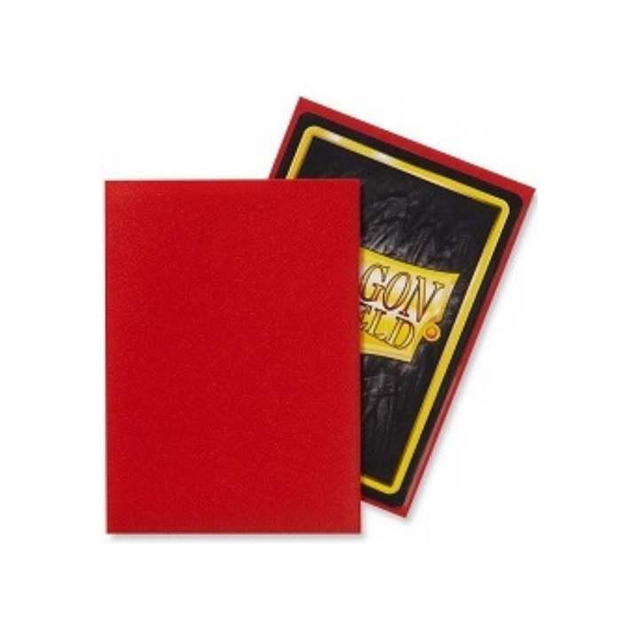Dragon Shield - Standard Size Sleeves - Crimson Matte - 100ct