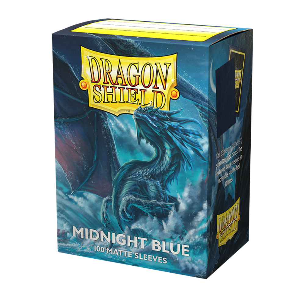 Dragon Shield - Standard Size Sleeves - Night Blue Matte - 100ct