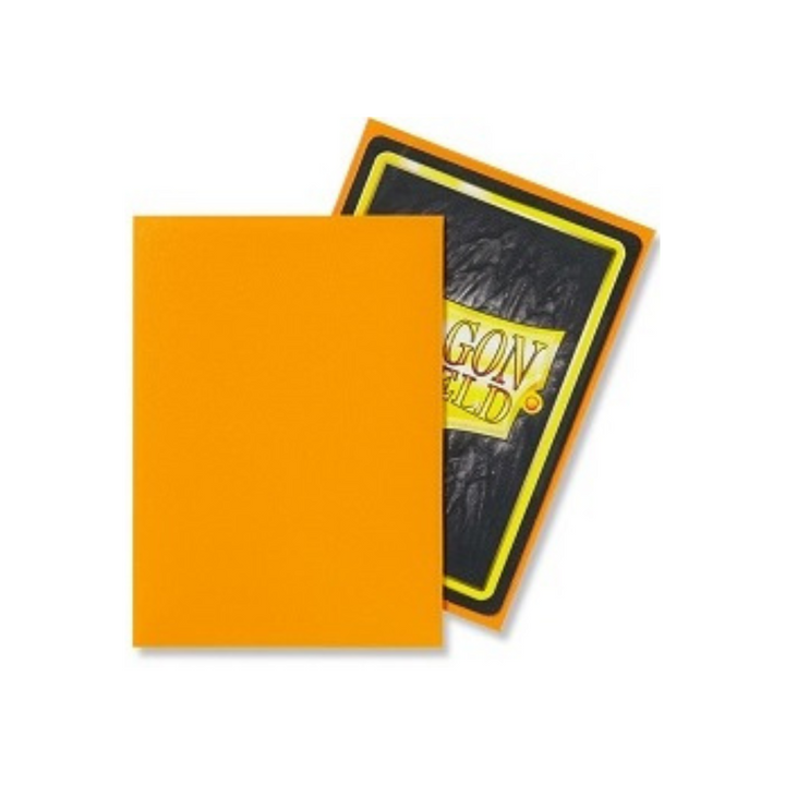 Dragon Shield - Standard Size Sleeves - Orange Matte - 100ct