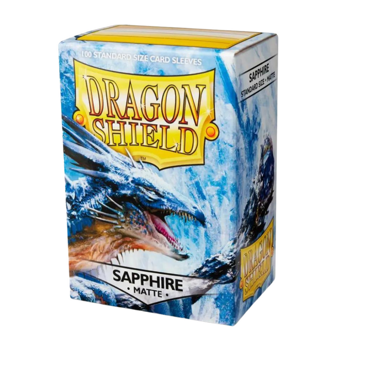 Dragon Shield - Standard Size Sleeves - Sapphire Matte - 100ct