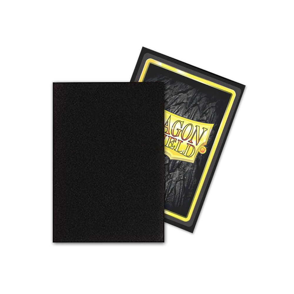 Dragon Shield - Japanese Size Sleeves - Matte Black - 60ct
