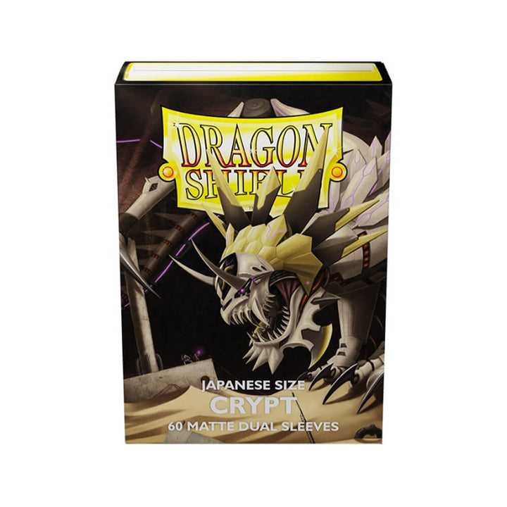 Dragon Shield - Dual Japanese Size Sleeves - Matte Crypt - 60ct